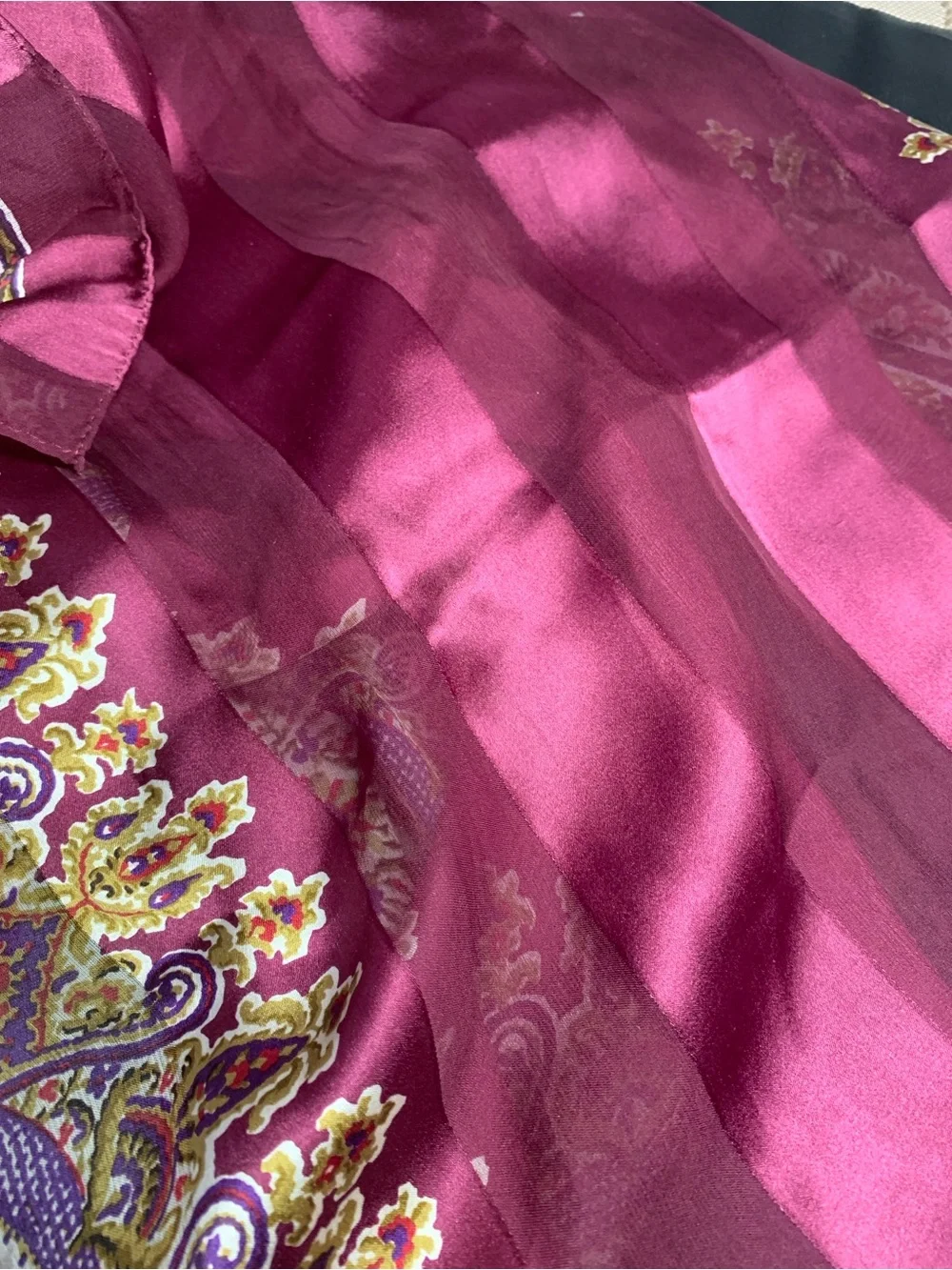Yves Saint Laurent luxurious silk